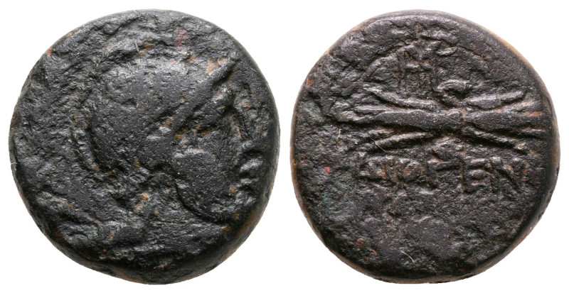 Ionia. Metropolis circa 100-0 BC. 
Bronze Æ

15 mm, 4,58 g



fine