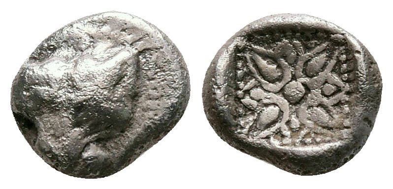 Ionia. Miletos circa 530-500 BC. 
Obol AR

8 mm, 0,79 g



very fine