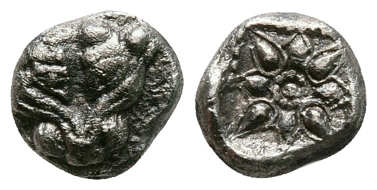 Ionia. Miletos circa 530-500 BC. 
Obol AR

8 mm, 0,77 g



very fine