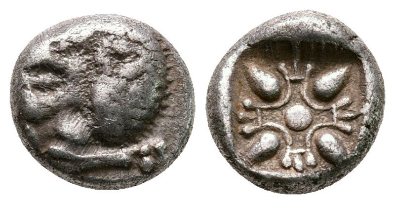 Ionia. Miletos circa 525-475 BC. 
Diobol AR

9 mm, 1,25 g



nearly very ...