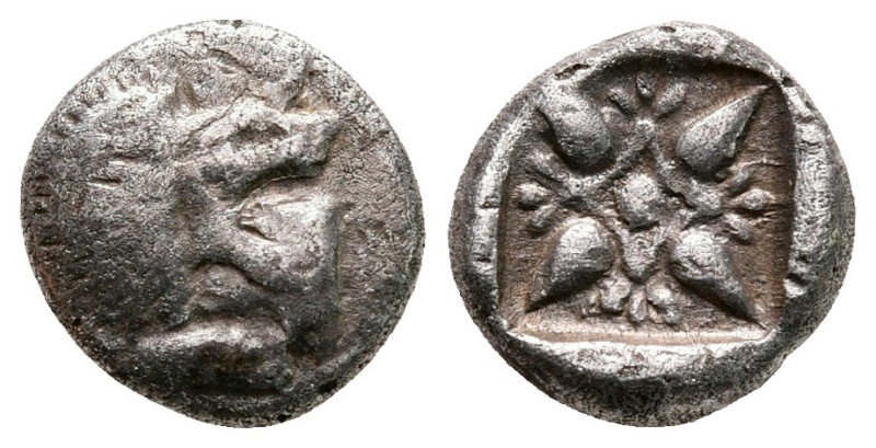 Ionia. Miletos circa 525-475 BC. 
Diobol AR

10 mm, 1,19 g



nearly very...