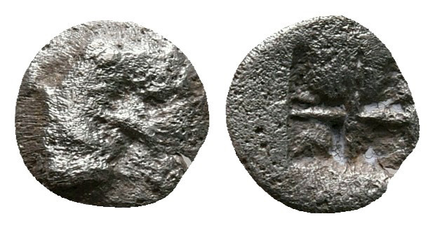 Ionia. Phokaia circa 530-500 BC. 
Tetartemorion AR

6 mm, 0,20 g



fine