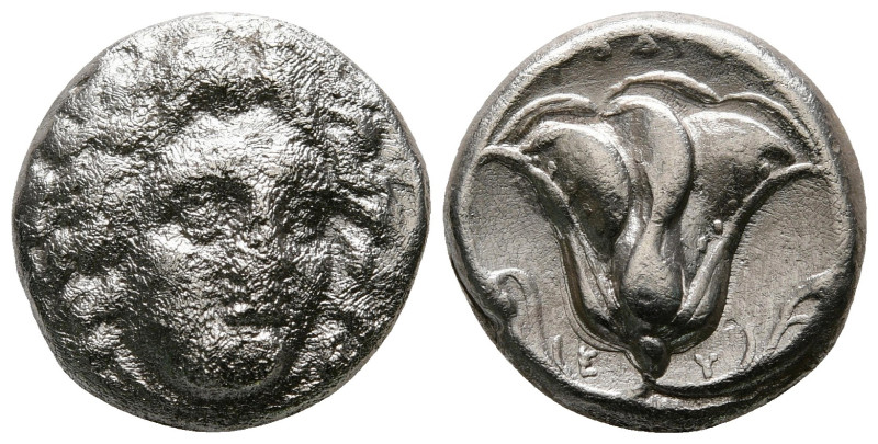 Islands off Caria. Rhodos circa 340-316 BC. 
Didrachm AR

17 mm, 6,50 g


...