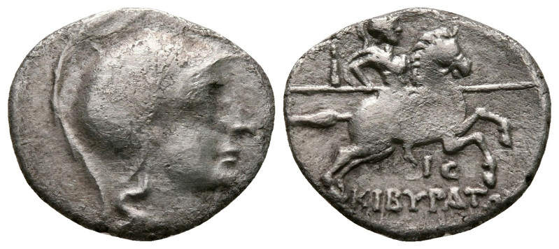 Phrygia. Kibyra circa 166-84 BC. 
Drachm AR

17 mm, 2,10 g



very fine