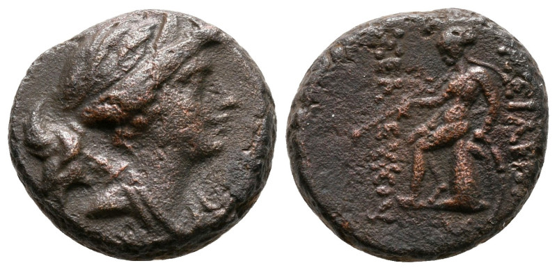 Seleukid Kingdom. Antioch on the Orontes. Seleukos III Keraunos 226-223 BC. 
Br...