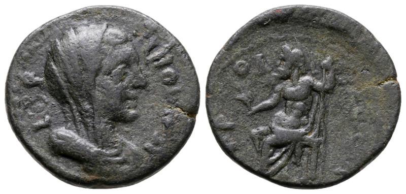 Caria. Aphrodisias. Pseudo-autonomous issue AD 177-192. 
Bronze Æ

20 mm, 4,1...