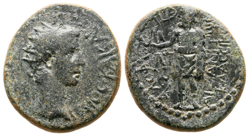 Phrygia. Aizanis. Caligula AD 37-41. 
Bronze Æ

21 mm, 6,08 g



nearly v...