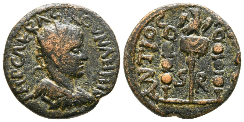 Pisidia. Antioch. Volusian AD 251-253. 
Bronze Æ

21 mm, 4,82 g



very f...