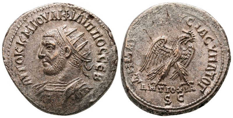 Seleucis and Pieria. Antioch. Philip I Arab AD 244-249. 
Billon-Tetradrachm

...