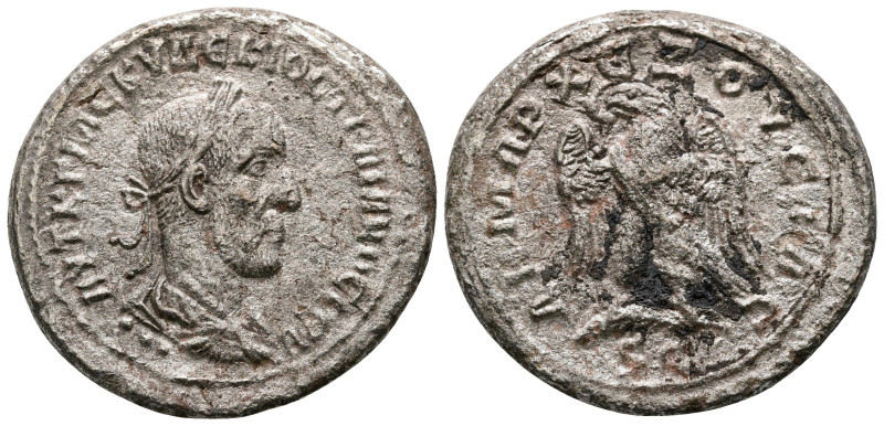 Seleucis and Pieria. Antioch. Trajan Decius AD 249-251. 
Billon-Tetradrachm

...