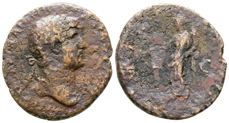 Hadrian AD 117-138. Rome
As Æ

27 mm, 8,67 g



fine