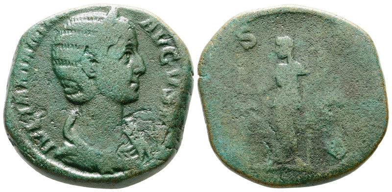 Julia Mamaea. Augusta AD 225-235. Rome
Sestertius Æ

31 mm, 22,25 g



fi...