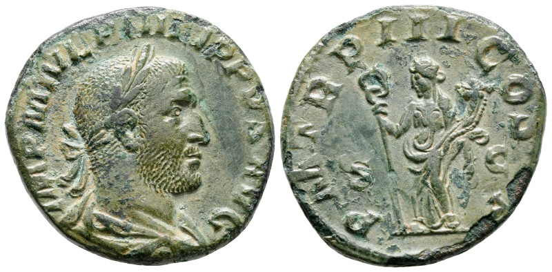 Philip I Arab AD 244-249. Rome
As Æ

28 mm, 11,29 g



very fine