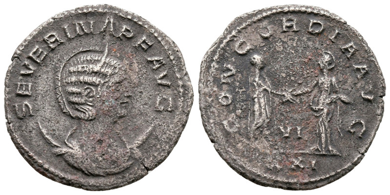 Severina AD 270-275. Antioch
Billon Antoninianus

23 mm, 3,50 g



nearly...