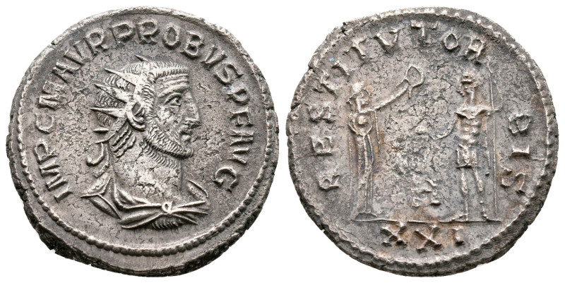 Probus AD 276-282. Antioch
Billon Antoninianus

23 mm, 4,19 g



very fin...