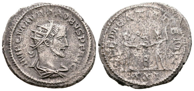 Probus AD 276-282. Antioch
Billon Antoninianus

24 mm, 4,32 g



nearly v...