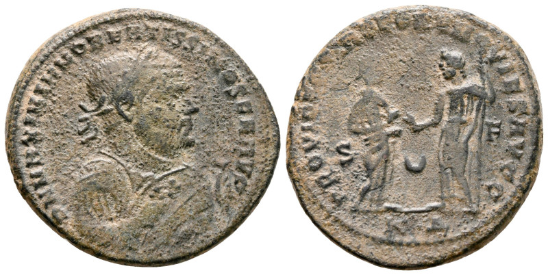 Maximianus Herculius AD 286-305. Cyzicus
Follis Æ

28 mm, 10,39 g



very...