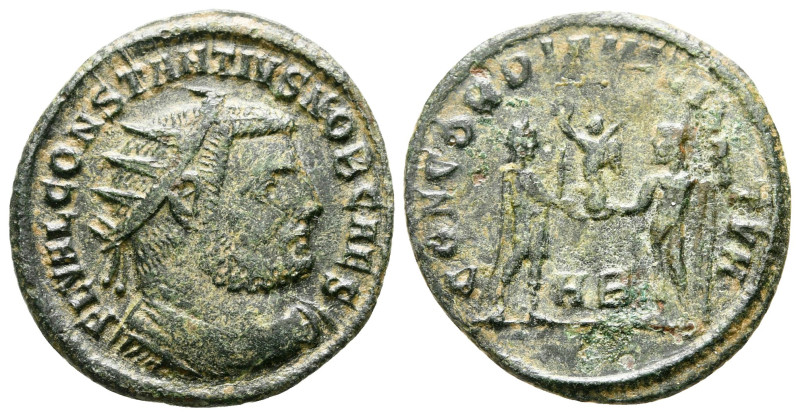 Constantius I Chlorus, as Caesar AD 293-305. Heraclea
Radiatus Æ

22 mm, 2,74...