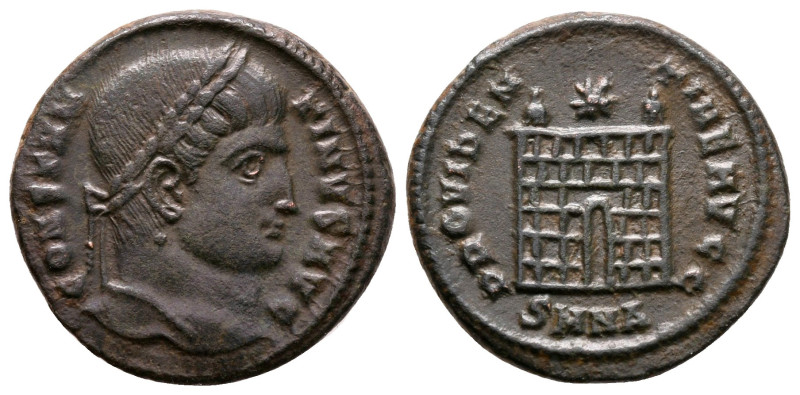 Constantine I the Great AD 306-337. Nicomedia
Follis Æ

19 mm, 3,44 g



...