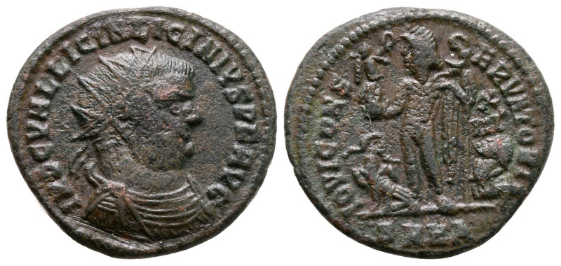 Licinius I AD 308-324. Heraclea
Follis Æ

20 mm, 3,61 g



very fine