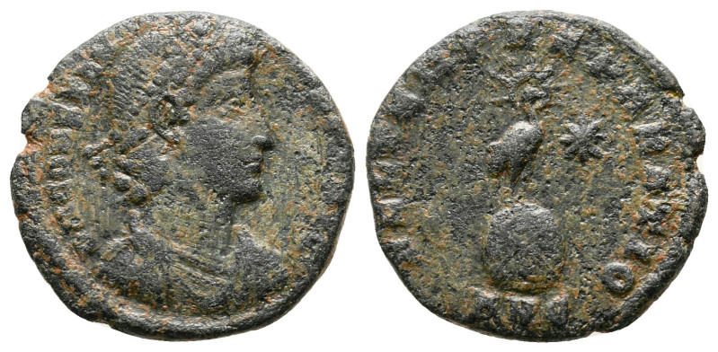 Constantius II AD 347-361. Nicomedia
Follis Æ

17 mm, 1,86 g



fine