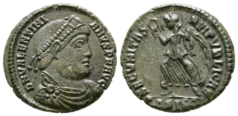 Valentinian I AD 364-375. Siscia
Follis Æ

19 mm, 2,43 g



very fine