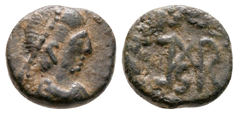 Marcian AD 450-457. Constantinople
Nummus Æ

10 mm, 1,13 g



very fine