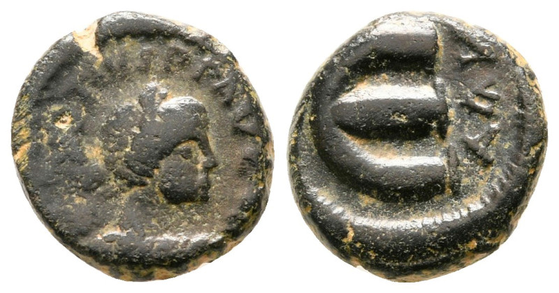 Anastasius I AD 491-518. Antioch
Pentanummium Æ

12 mm, 1,98 g



very fi...