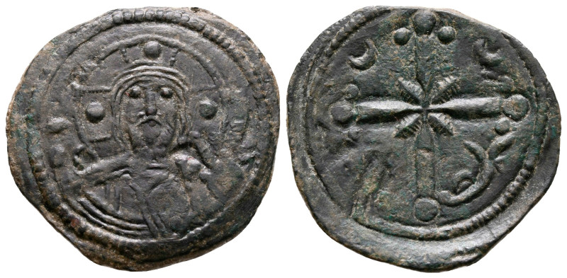 Nicephorus III Botaniates AD 1078-1081. Constantinople
Anonymous Follis Æ

25...