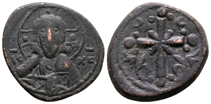 Nicephorus III Botaniates AD 1078-1081. Constantinople
Anonymous Follis Æ

24...