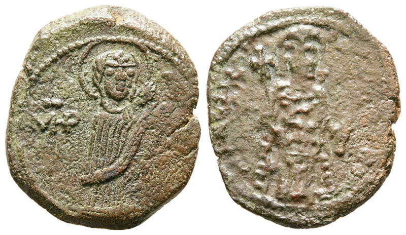 Manuel I Comnenus AD 1143-1180. Constantinople
Tetarteron Æ

21 mm, 2,93 g
...