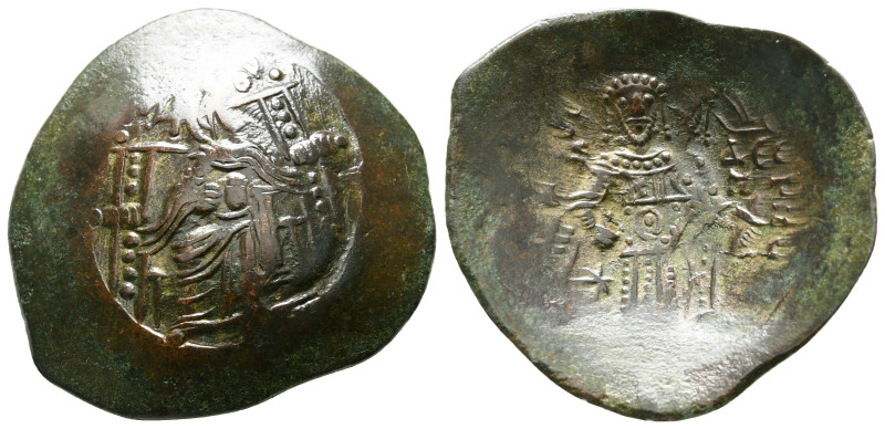 Isaac II Angelos AD 1185-1195. Constantinople
Trachy Æ

27 mm, 3,41 g



...