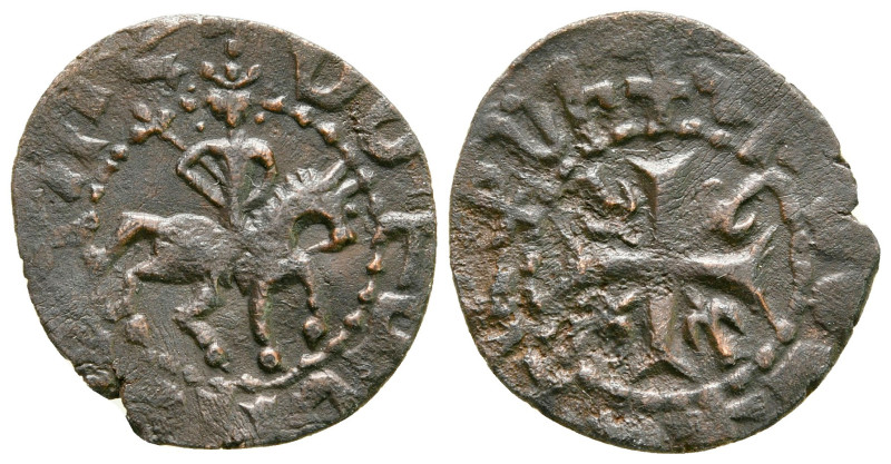 Cilician Armenia. Hetoum I AD 1226-1270. 
Kardez Æ

20 mm, 1,66 g



very...