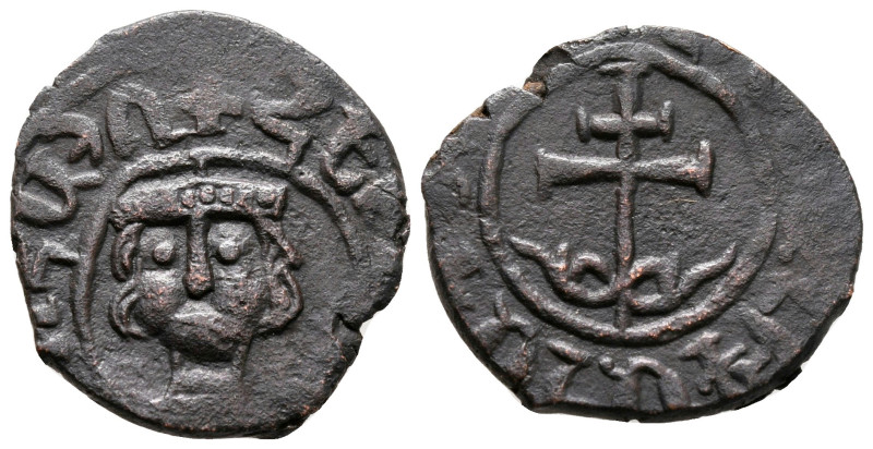 Cilician Armenia. Hetoum II AD 1289-1293. 
Kardez Æ

22 mm, 3,26 g



ver...