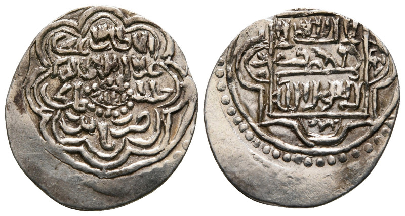 Persia (Post-Mongol). Eretnids . 
Dirham AR

20 mm, 1,54 g



very fine