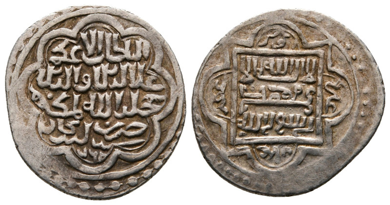 Persia (Post-Mongol). Eretnids . 
Dirham AR

19 mm, 1,62 g



very fine