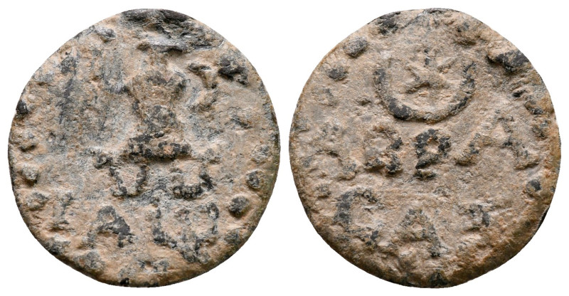 Greek. Tessera Pb

17 mm, 2,65 g

very fine