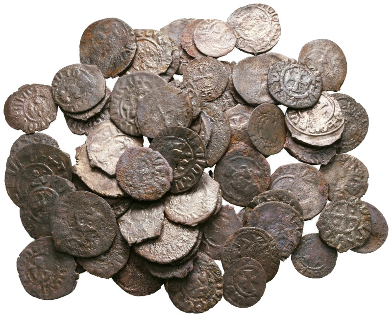 Lot of ca. 70 medieval bronze coins / SOLD AS SEEN, NO RETURN!

very fine