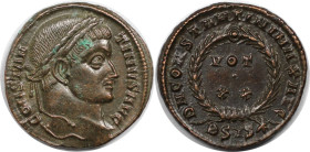 Römische Münzen, MÜNZEN DER RÖMISCHEN KAISERZEIT. Constantinus I. (307-337 n. Chr). Follis 321-324 n. Chr., Siscia. (2.66 g. 18.5 mm) Vs.: CONSTANTINV...
