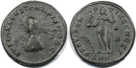 Römische Münzen, MÜNZEN DER RÖMISCHEN KAISERZEIT. Constantinus II. (337-340 n. Chr). Follis, Nicomedia. (2.29 g. 19 mm) Vs.: D N FL CL CONSTANTINVSNOB...
