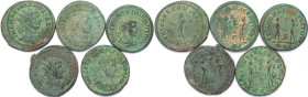 Römische Münzen, Lots und Sammlungen römischer Münzen. MÜNZEN DER RÖMISCHEN KAISERZEIT. Diocletianus (284-305 n. Chr.) / Maximianus Herculius (285-310...