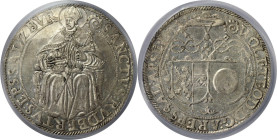 RDR – Habsburg – Österreich, RÖMISCH-DEUTSCHES REICH. Salzburg. Wolfgang Dietrich Taler ND (1587-12). Silber. BR-1667, Dav. 8187. PCGS MS-62