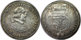RDR – Habsburg – Österreich, RÖMISCH-DEUTSCHES REICH. Erzherzog Leopold V. (1619-1632). Taler 1620, Hall. Silber. 28,40 g. Dav. 3328, Moser/Tursky 419...