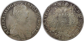 RDR – Habsburg – Österreich, RÖMISCH-DEUTSCHES REICH. Maria Theresia (1740-1780). Taler 1759. Silber. Sehr schön