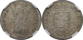 Altdeutsche Münzen und Medaillen, BRAUNSCHWEIG-LÜNEBURG-CALENBERG-HANNOVER. Georg III. (1760-1820). 1/6 Taler 1804 GFM. Silber. KM 419. NGC MS-62