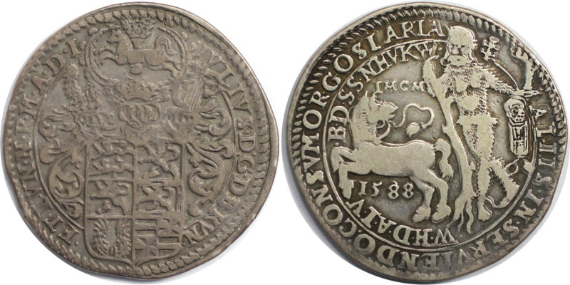 Altdeutsche Münzen und Medaillen, BRAUNSCHWEIG - WOLFENBÜTTEL. Julius (1568-1589...