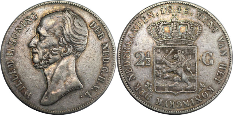 Europäische Münzen und Medaillen, Niederlande / Netherlands. Wilhelm II. (1840-1...