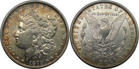 Weltmünzen und Medaillen, Vereinigte Staaten / USA / United States. "Morgan Dollar". 1 Dollar 1879. Silber. KM 110. Vorzüglich. Patina