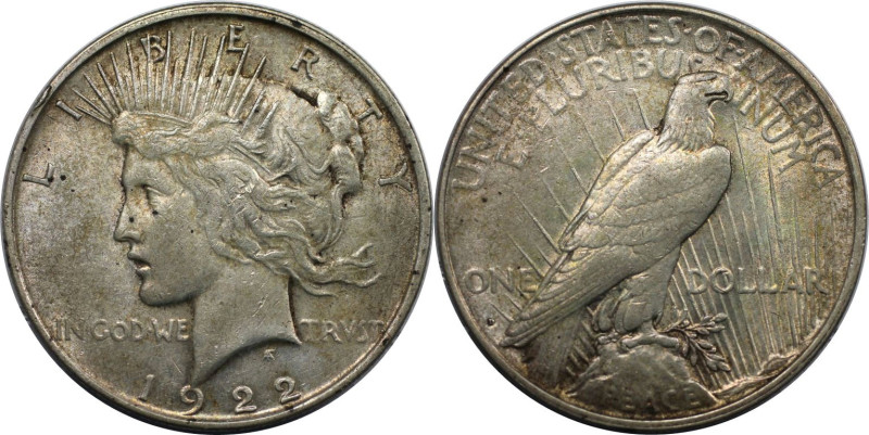 Weltmünzen und Medaillen, Vereinigte Staaten / USA / United States. "Peace Dolla...