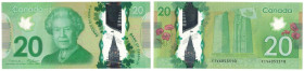 Banknoten, Kanada / Canada. 20 Dollars 2012. Pick new 1. I